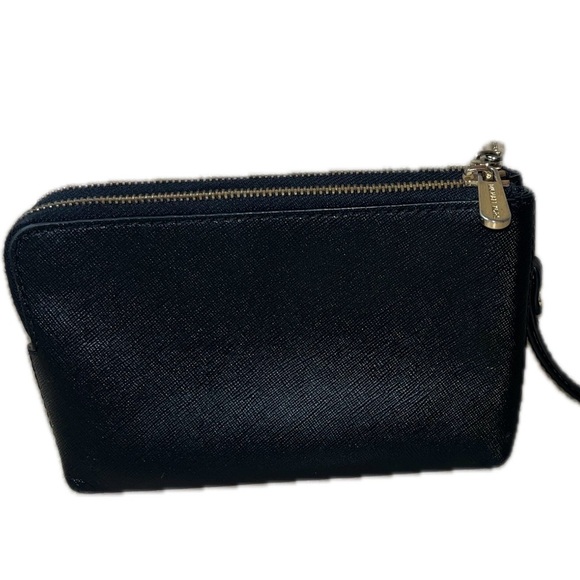MICHAEL Michael Kors Black Double Zip Wristlet - Picture 3 of 11